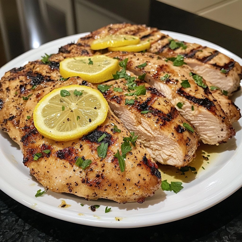 Chicken Breast with Lemon and Herbs