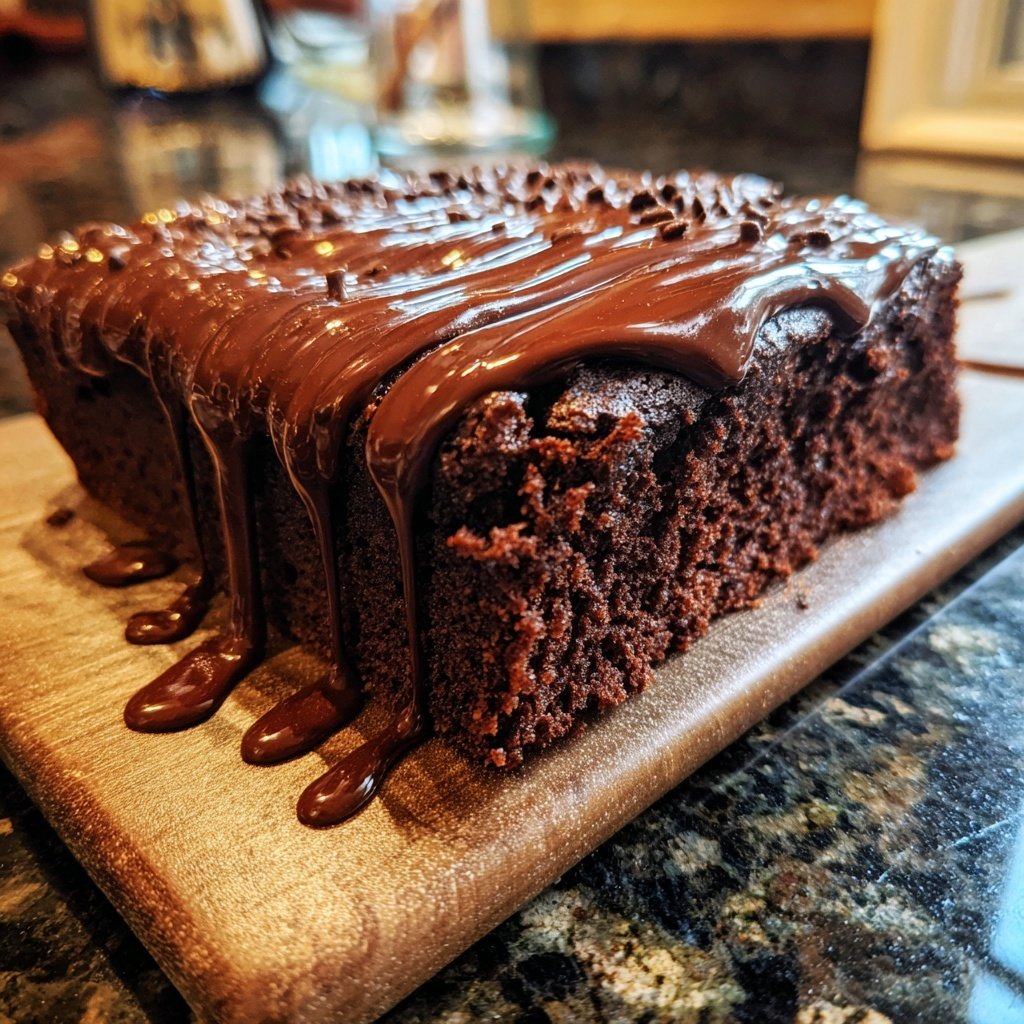 Chocolate Sheet Cake With Cocoa