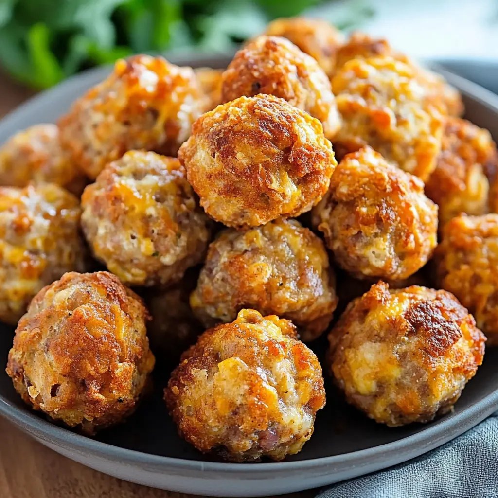 Bisquick Sausage Balls