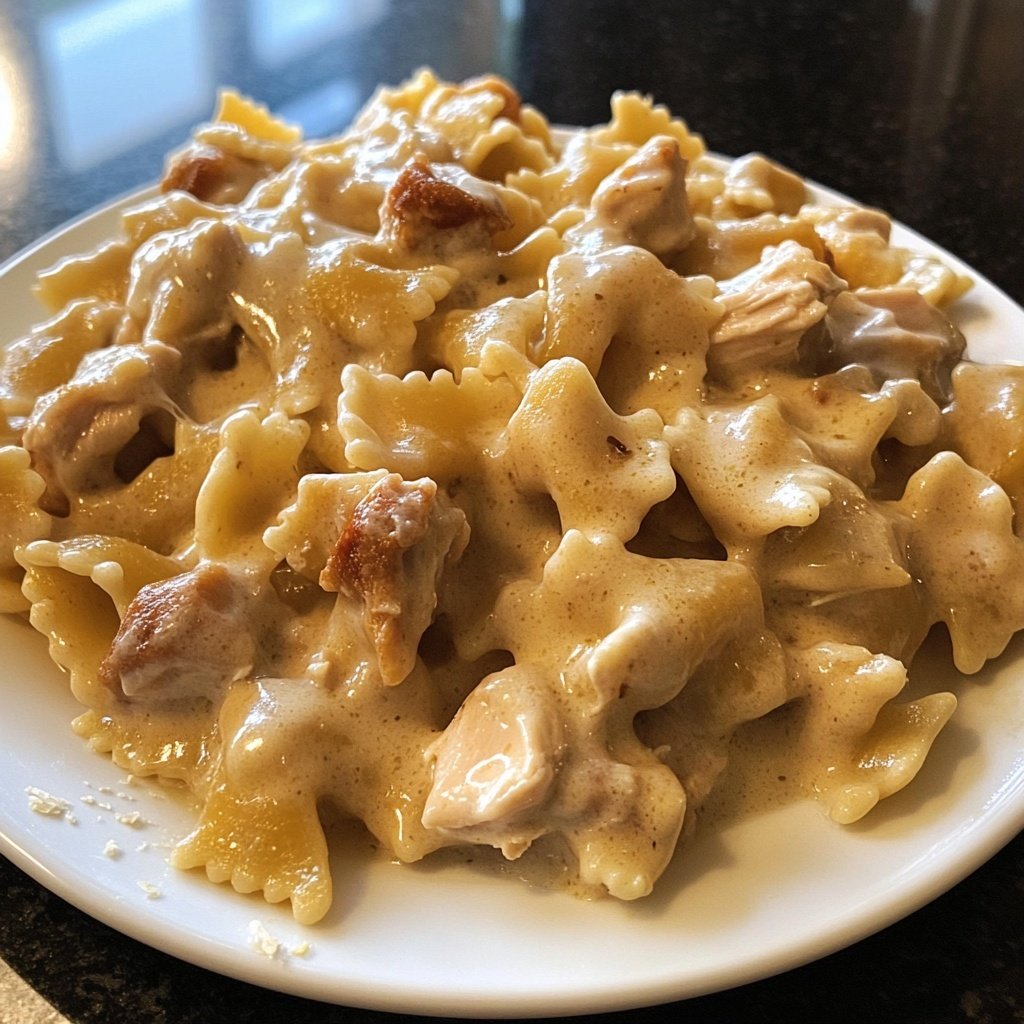 Creamy Chicken Pot Pie Pasta