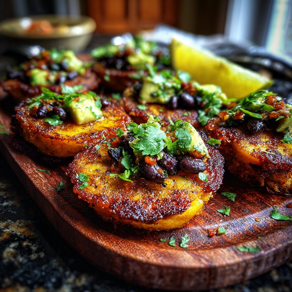 Jamaican Fried Plantain Bowls