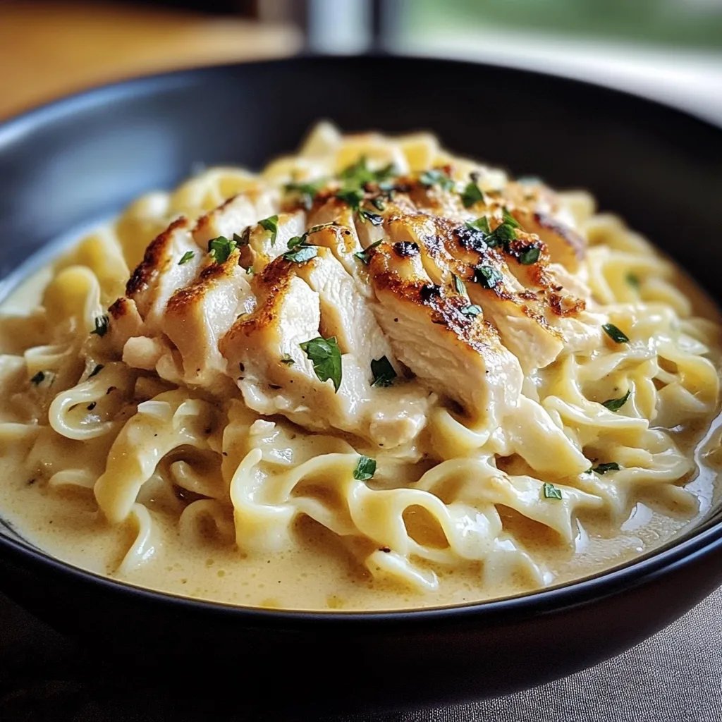 Chicken Buttered Noodles