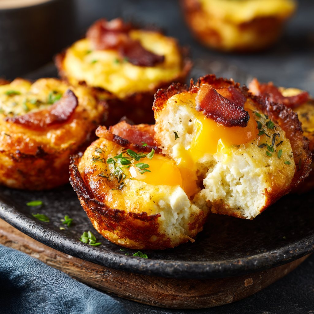 Keto Breakfast Bacon And Egg Cups