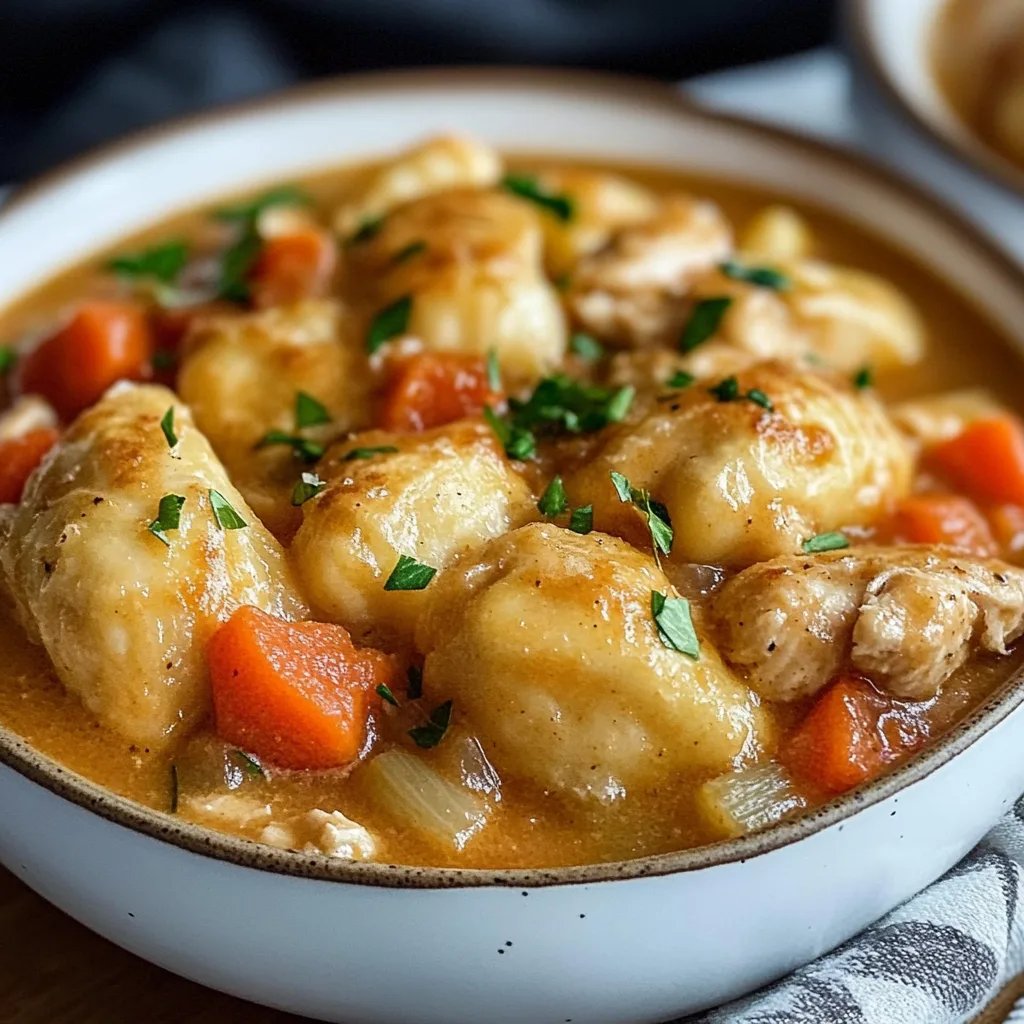 One Pot Gnocchi Chicken Pot Pie