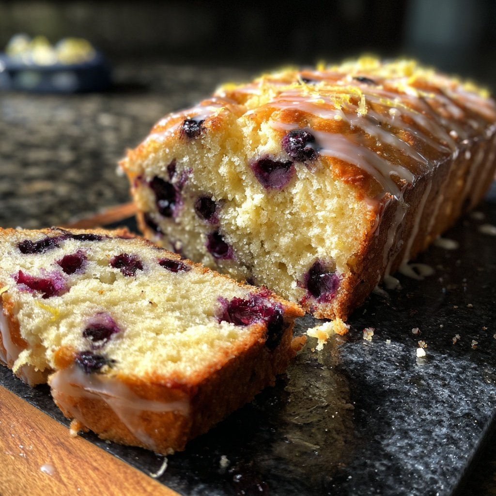 Lemon Blueberry Morning Bread