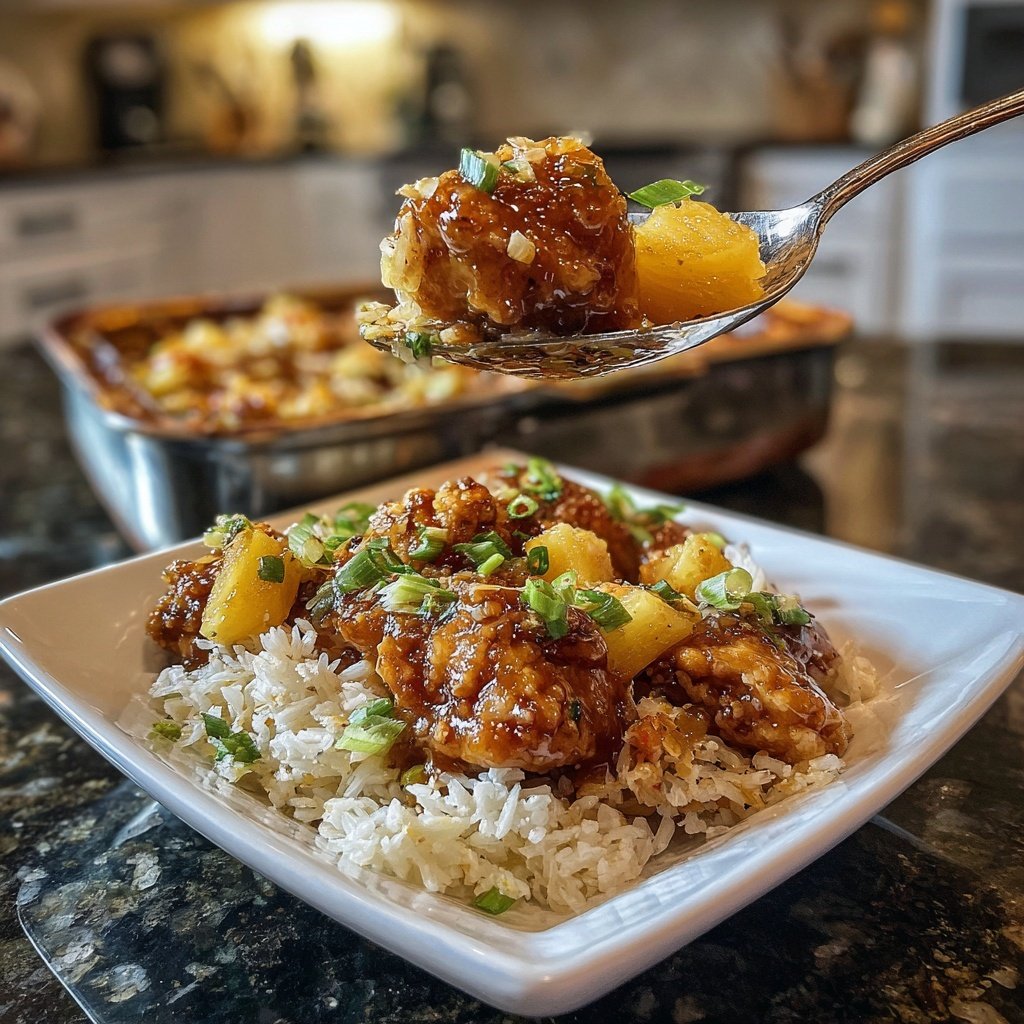 Pineapple Chicken And Rice Meal Prep
