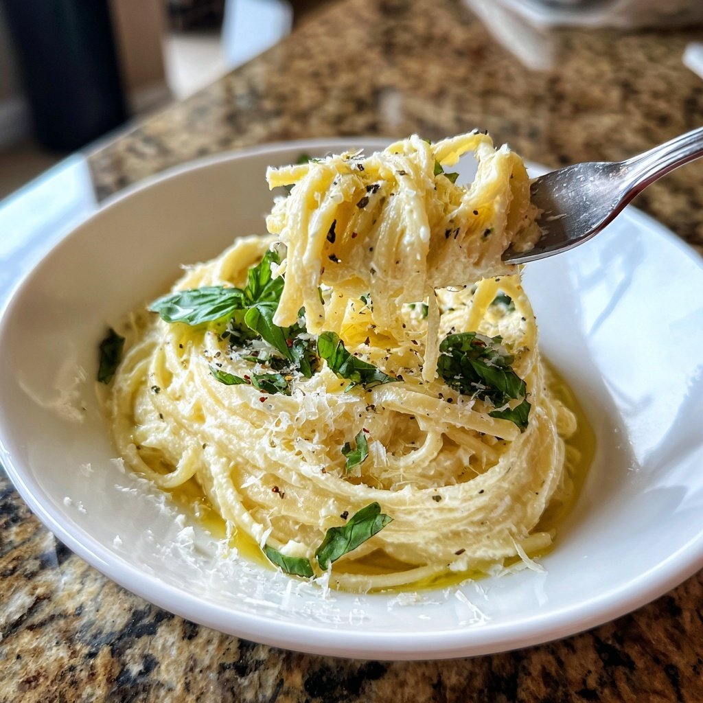 Romantic Lemon Ricotta Pasta