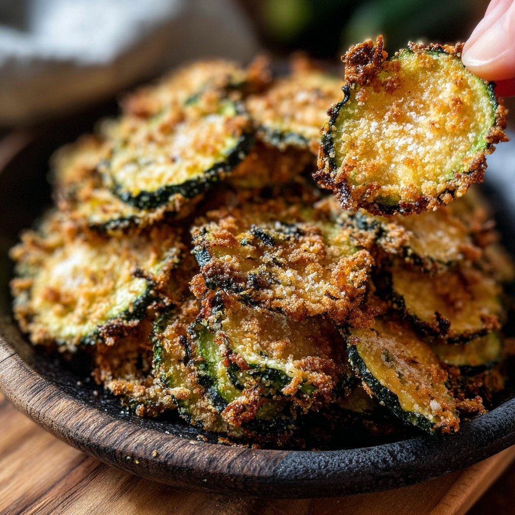 Crispy Zucchini Veggie Chips