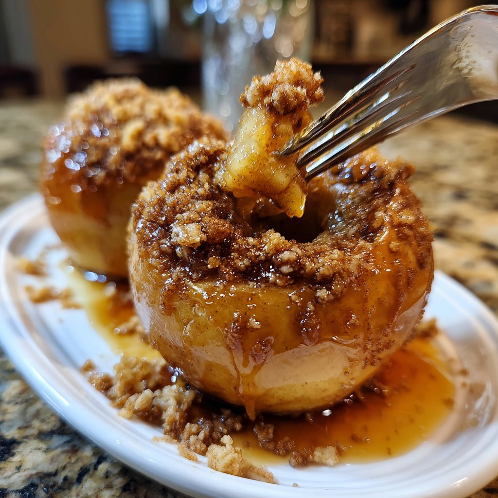Honey Cinnamon Baked Apples