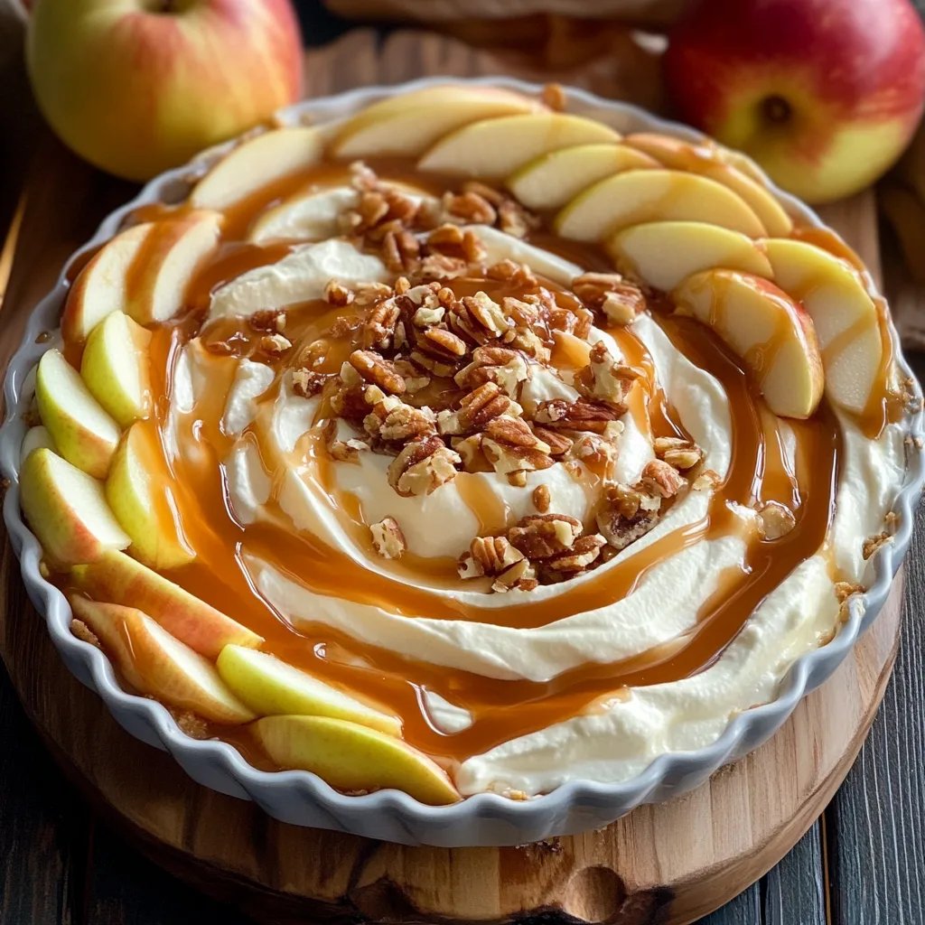 Caramel Apple Cheesecake Dip